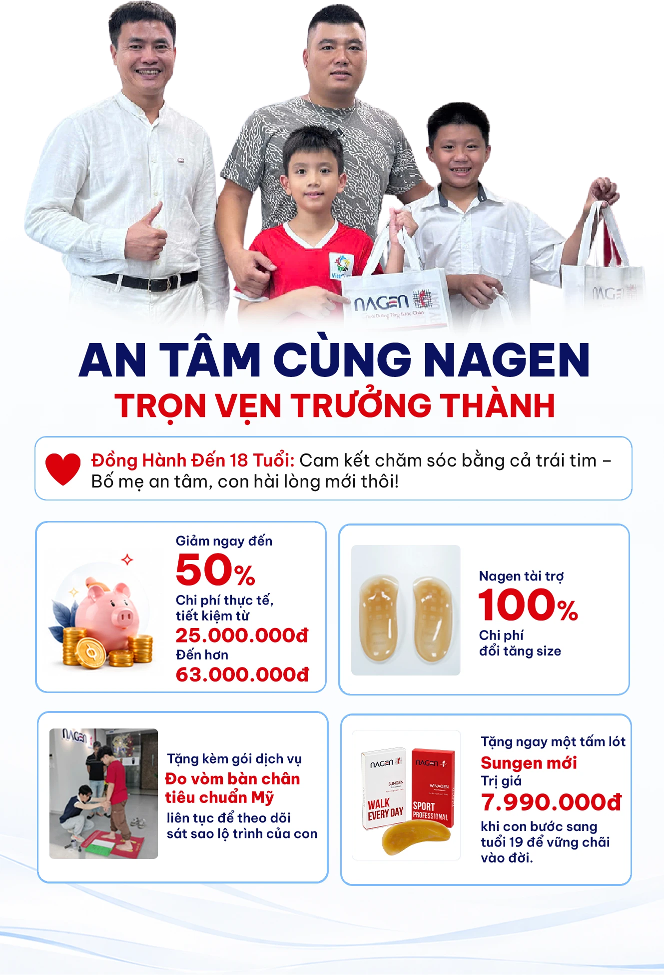 An tâm cùng NAGEN – Trọn vẹn trưởng thành